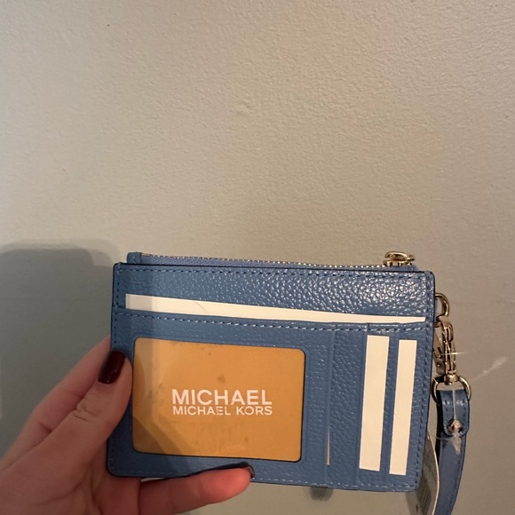 Blue Michael Kors Wallet - Picture 2 of 4